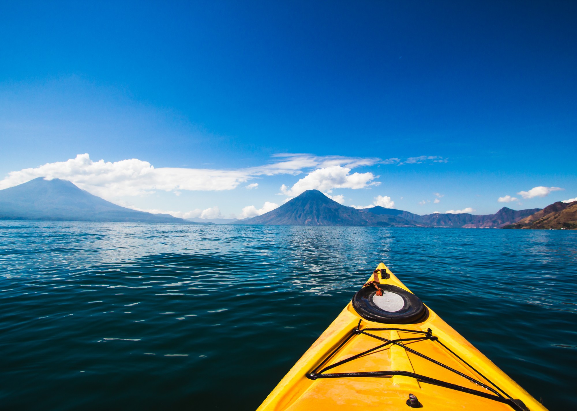 Kayak in Guatemala