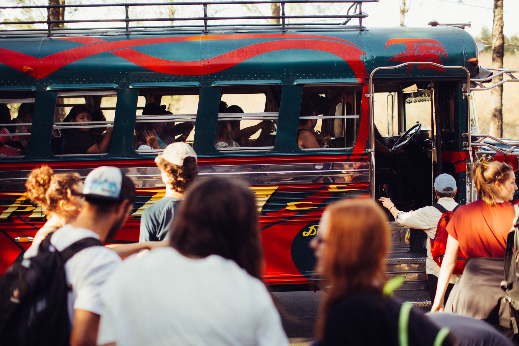 Bus in Guatemala