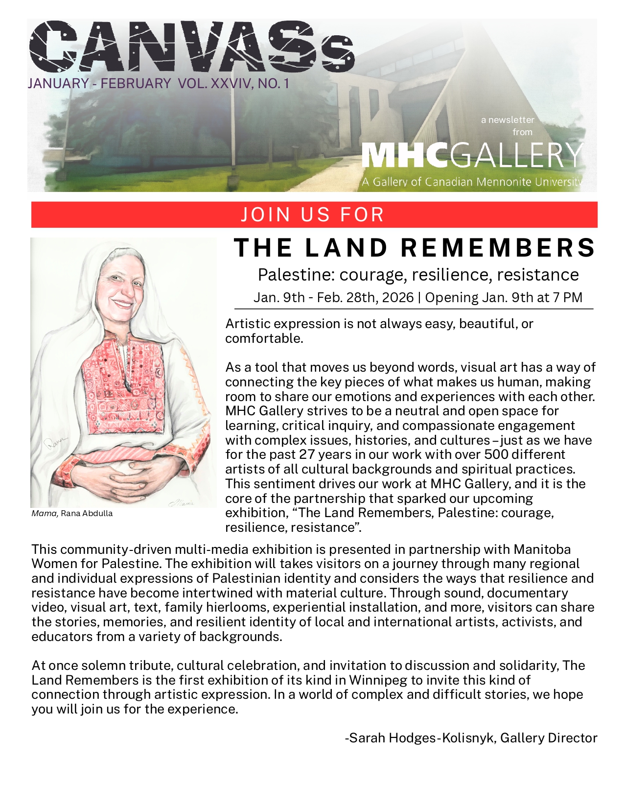 CANVASs - November-December Vol. XXVIII, No. 5