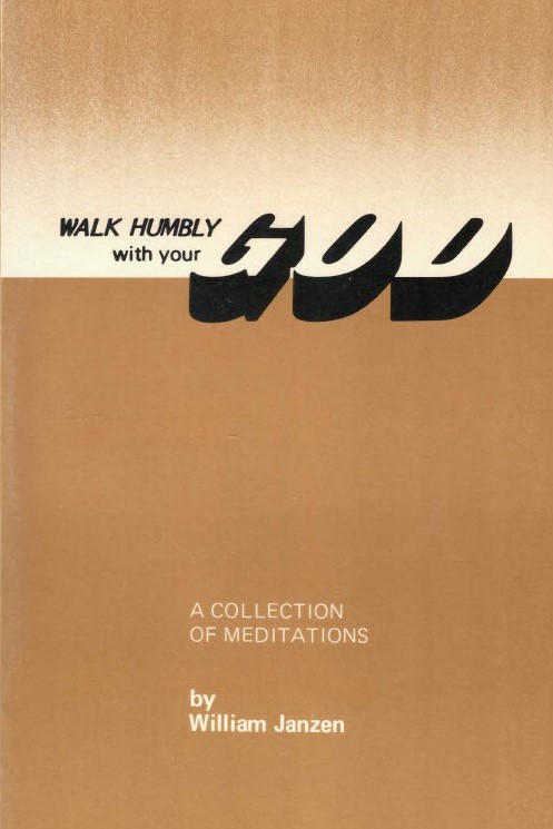 Walk Humbly with your God