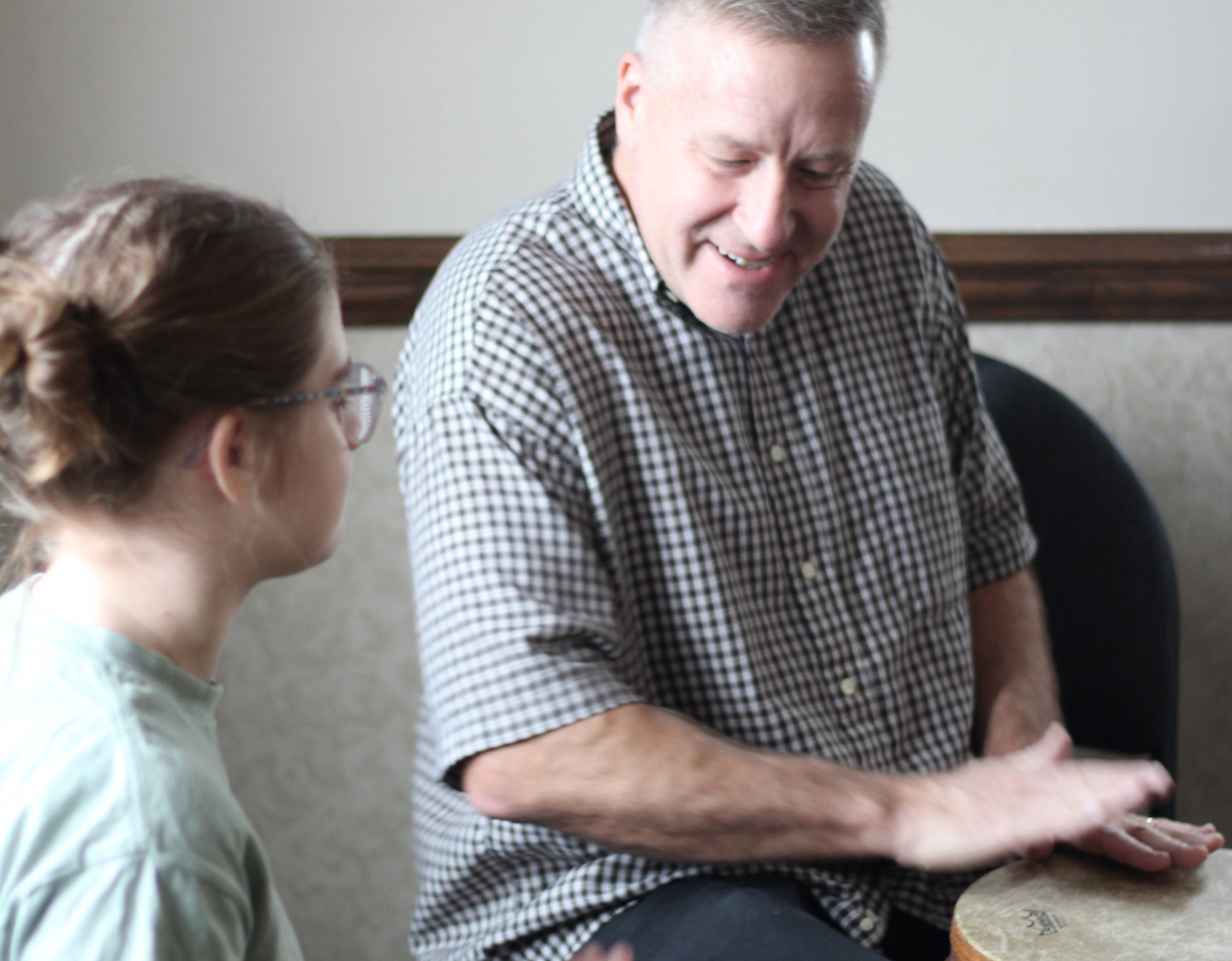 student and instructor