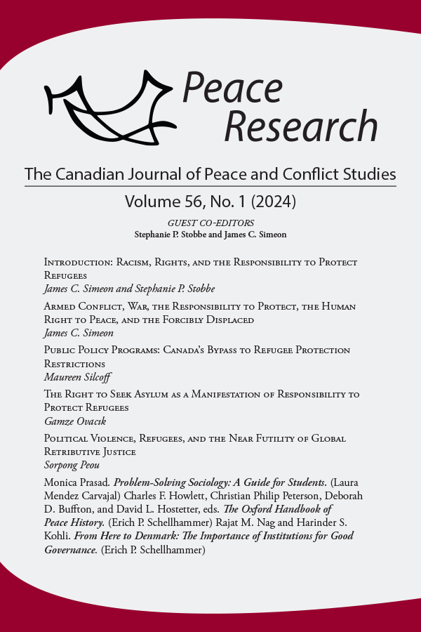 Peace Research: Volume 56, Number 1 (2024)