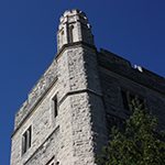 CMU castle building (north side) tower